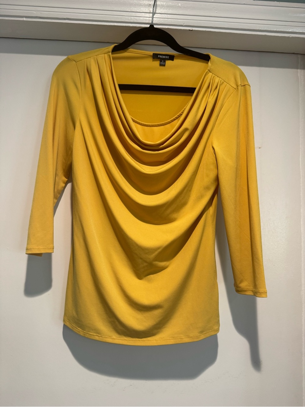 Cowl neck top